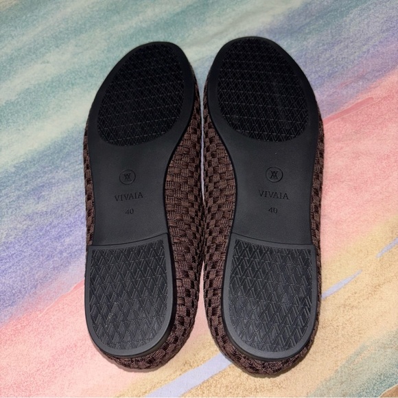 VIVAIA Audrey Women's Round-Toe Flats Comfortable Slip On Woven Knit Loafer 40 - Picture 11 of 12